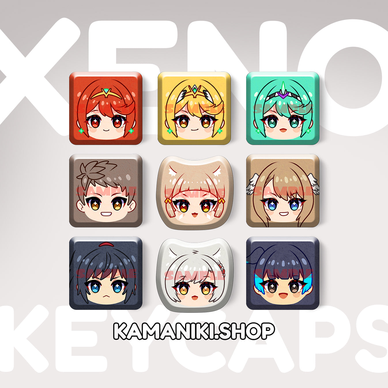 KEYCAPS|| Xeno