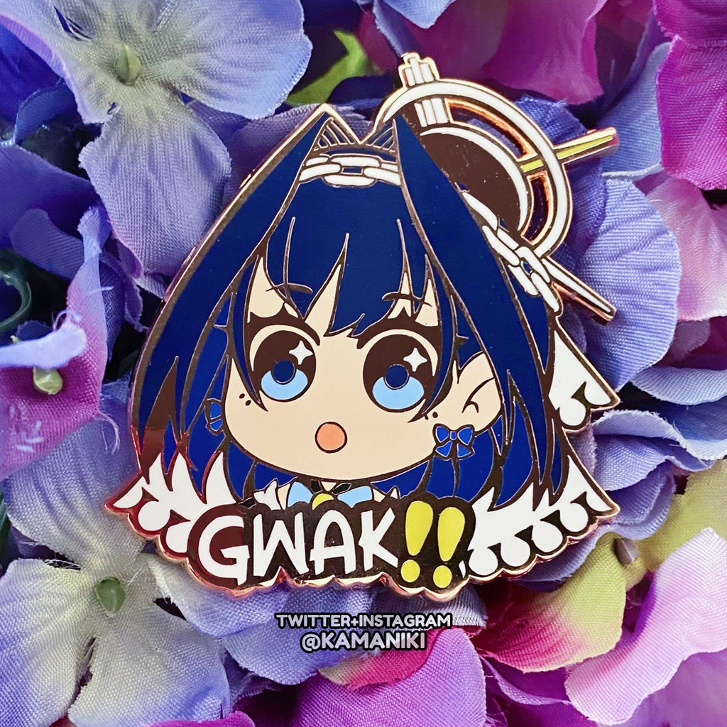 PinHOLO||EN Kronii Ouro